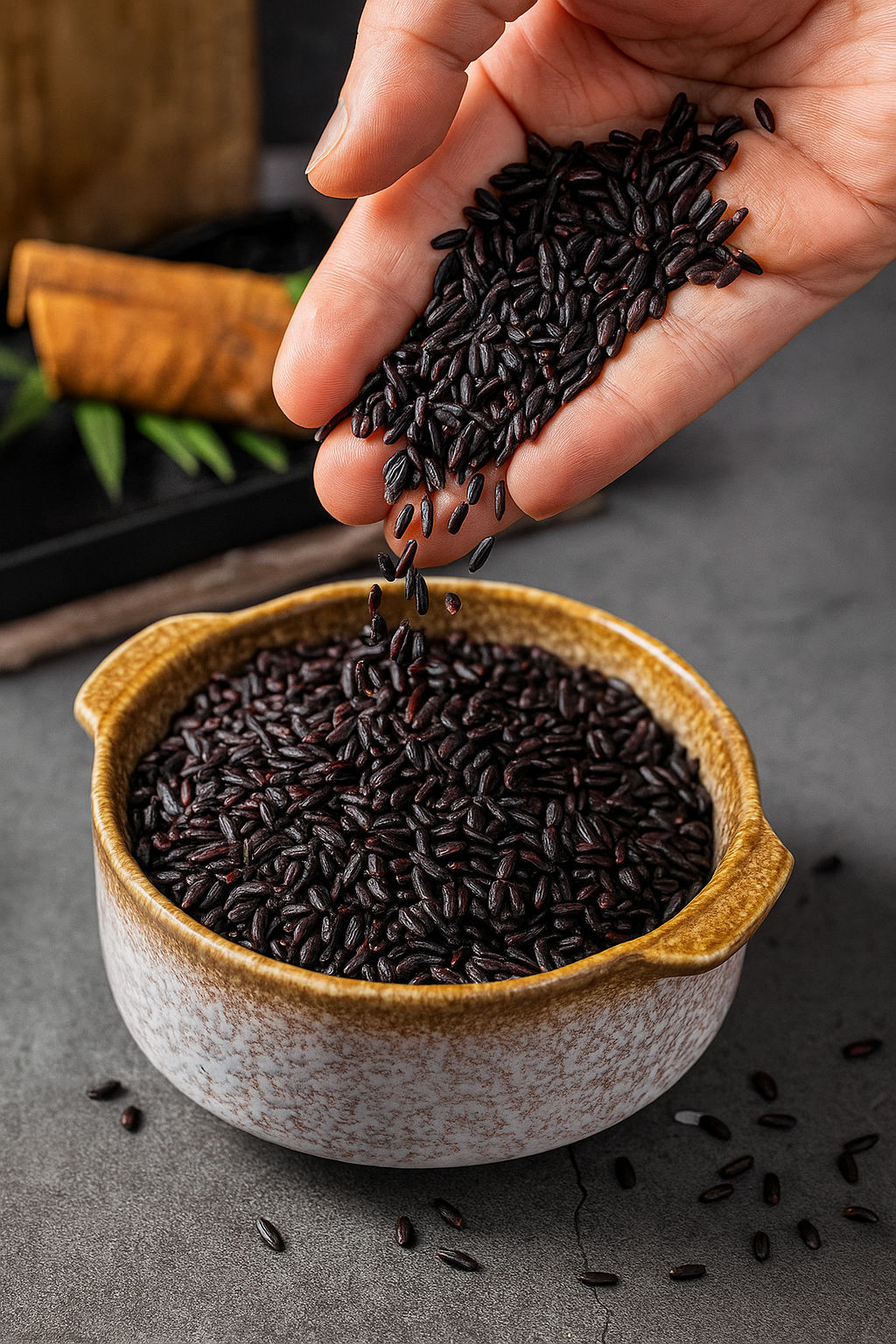 Dharanija Chak Hao | Forbidden Black Rice